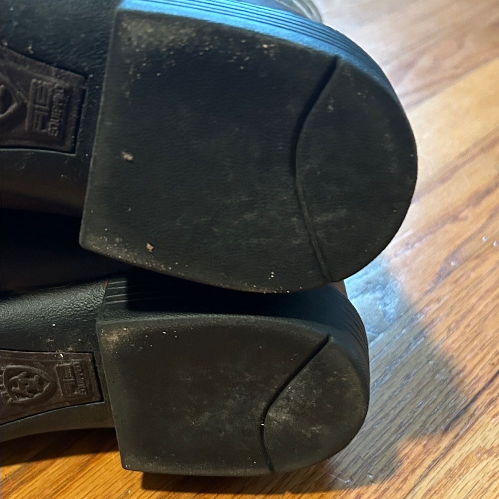 Ariat Brown Western Leather Cowboy Boots - Picture 9 of 12